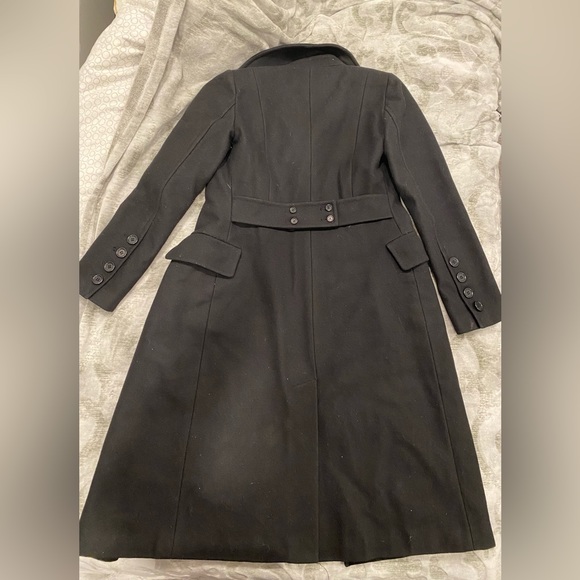 Club Monaco - XS Black Wrap coat - Picture 5 of 6